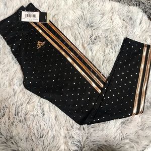 Girls adidas leggings size medium 10/12